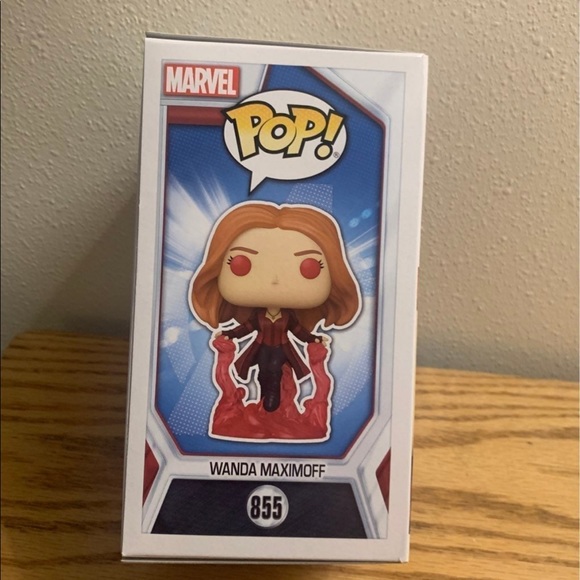 Wanda Maximoff Funko Pop GITD 855 (Avengers Endgame) - Picture 4 of 5